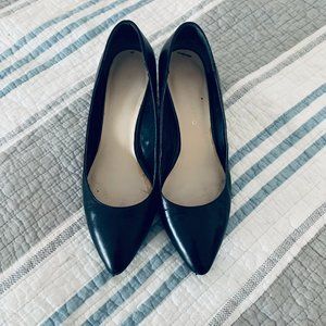 Franco Sarto Black Wedges